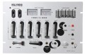 5-Kanal Mischpult VU-Levelmeter HOLLYWOOD MX-5 Sil