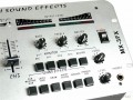 3-Kanal Mischpult HOLLYWOOD MX-3 FX Silber
