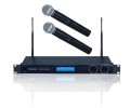 Funkmikrofon-System 2x Mikrofon Omnitronic VHF-450