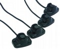 4 Ultraschall-Aufbausensoren Schwarz f�r EP-3000  968-401 