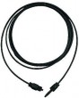 Lichtwellenleiter 1,5m, 2,2mm dm Toslink-Stecker - 3,5mm Opti-Stecker