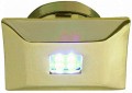 LED-Deckeneinbauleuchte LED-02A  messing,4x LED wei�,Ma�e: 40x40