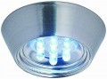 LED-Deckenaufbauleuchte chrom-matt 12xLED wei� DxH 84x25mm McShine LED-20