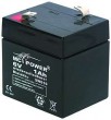 Bleiakku McPower 6V/1,0Ah LxBxH 51x42x51mm,225g