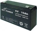 Bleiakku McPower 6V/10Ah LxBxH 151x50x94mm, 1,9kg