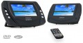 2x Tragbarer DVD-Player Set Dunlop DVP 6302