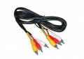 AV-Verbindungskabel 3x Cinch 1,5m 310103