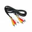 AV-Verbindungskabel 3x Cinch 5m 310034