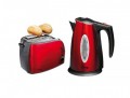 Bomann Wasserkocher WKS1963 + Toaster TA1962 rosso