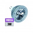 HighPower LED-Strahler 3Watt LED warmwei�  537464