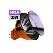 Halogen-Spiegellampe Farbe gold 12V 20W 537903