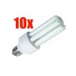 Energiesparlampen-Set 10x E27 20W SLS-200