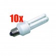 Energiesparlampen-Set 10x E27 9W SLS-902