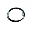 1m Mono Klinke/Klinke Kabel KC-10 schwarz