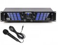 1800W PA-Verst�rker Nightline Pro 600 bl +Mikrofon