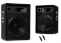 1600 Watt PA Boxen OMNITRONIC DX-1522 + PA-Stecker