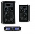 600W Party DJ PA Anlage Boxen Verst�rker DJ-275