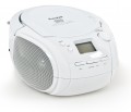 Tragbarer Radiorecorder Euroline CD-70 wei�
