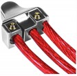 Batterie-Anschlussklemme Plus -Pol Satin-Finish