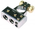 Batterie-Anschlussklemme Plus-Pol Nickel Finish
