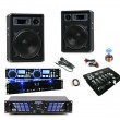 1200W PA Anlage Boxen Endstufe Mixer Doppel CD MP3 USB SD Player DJ-619
