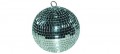 Discokugel mit Echtglassfacetten Spiegelkugel 20cm 