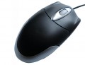 Wheel-Maus Megakick schwarz/silber USB-Adapter M015