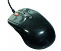 Wheel-Maus Megakick schwarz inkl. USB-Adapter M071