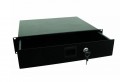 Rackschublade mit Snaplock u Schloss 2 HE 3010095A