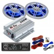 300W Auto Radio Endstufe LED-Lautsprecher CAR-196