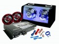 2700W Auto Set Verst�rker Subwoofer Lautsprecher Kabelset Zubeh�r Boxen CAR-205