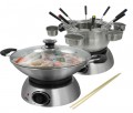 Fondue Wok Set mit So�ent�pfchen Elta WO 200