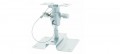 Wandhalterung Monitorboxen Metall Paar silber 759109
