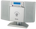 Vertikalanlage CD-Player Radio Karcher MC 6510 silber