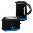 Toaster Wasserkocher Bomann WK 1552 + TA 1553 schwarz
