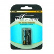 9V-Blockbatterie Alkaline McPower Typ 6F22 1er-Blister