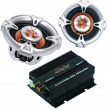 300W Auto Musikanlage Endstufe Lautsprecher CAR-316
