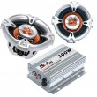 300W Auto Musikanlage Endstufe Lautsprecher CAR-317