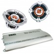 2200W Auto Musikanlage Endstufe Lautsprecher CAR-319