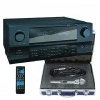Hifi Verst�rker Amp400 schwarz + DMM-369ak Profi Mikrofon