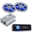 Auto Musikanlage Endstufe LED Boxen Radio CAR-339
