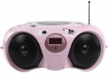 TAGBARES RADIO + CD-PLAYER K�nig HAV-PRCD15 PINK   