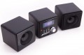 Musik-Center Stereoanlage SD Soundmaster MP 9100 Schwarz
