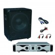 PA Subwoofer Erweiterungs-Anlage Verst�rker DJ-473