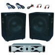 PA Subwoofer Erweiterungs-Anlage Verst�rker DJ-474