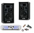 600W PA Party Lautsprecher Endstufe Set DJ Musikanlage Boxen Verst�rker DJ-486