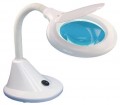 Lupenleuchte Lupe Lampe Lupenlicht LTS-600T silber