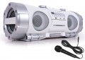 Ghettoblaster CD-Player Denver TCD-86 Wei� + Mikrofon