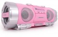 Ghettoblaster CD-Player Radio Denver TCD-86 pink