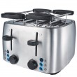 Edelstahl 4-Scheiben Toaster Proficook PC-TA 1014